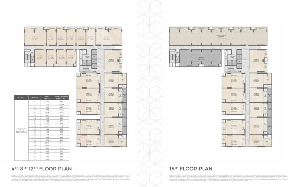 Centrum Business Square Thane Floor Plan (1)